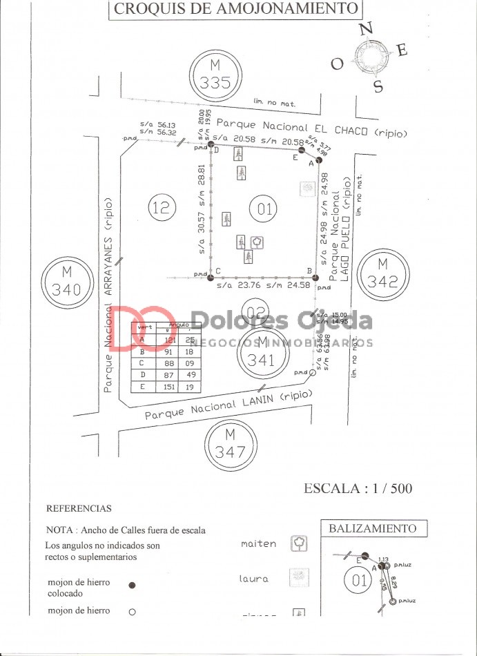 Lote en esquina